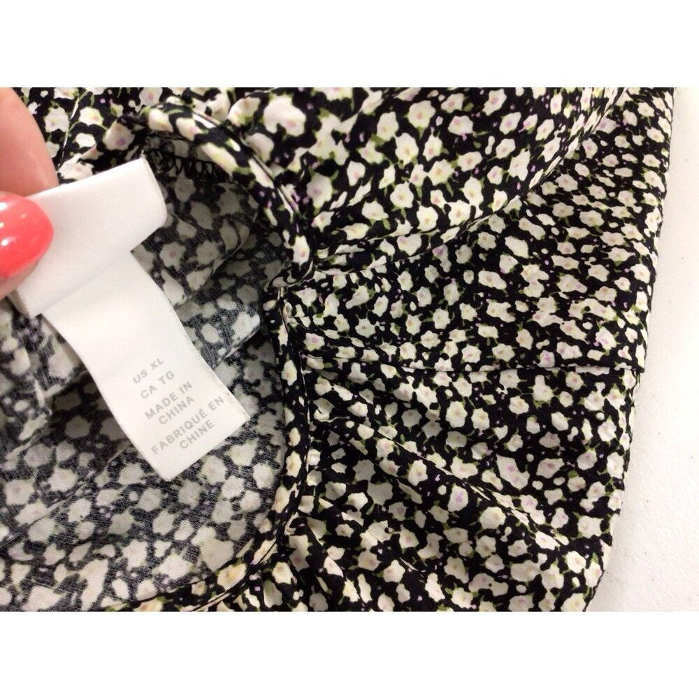 H&M Floral Babydoll Dress Womens XL - Picture 9 of 10